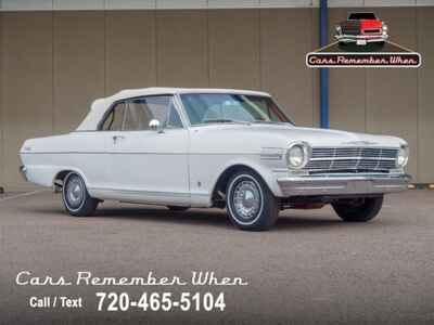 1962 Chevrolet Nova Convertible Chevy II Nova 400 Converitible | First