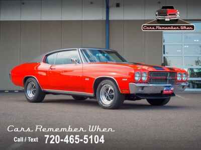 1970 Chevrolet Chevelle 396 Big Block 4-Speed | Vintage Air