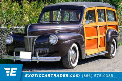 1941 Ford Super Deluxe Woody Wagon