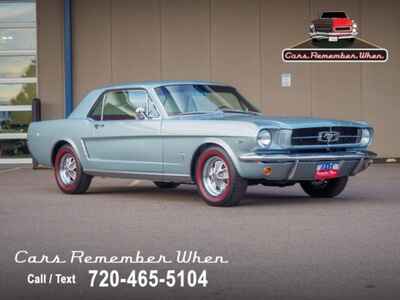 1965 Ford Mustang Silver Smoke Gray | 289 4-Speed