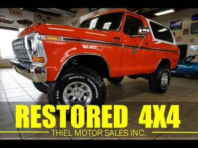 1978 Ford Bronco XLT Ranger 4X4