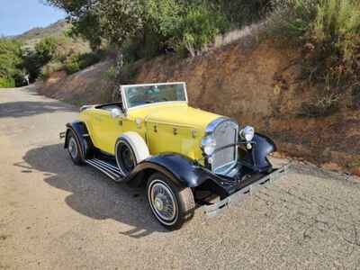 1931 Ford Model A 1931 FORD MODEL A HOTROD 302V8 / C4 AUTO / 5K MILES SINCE BUILT
