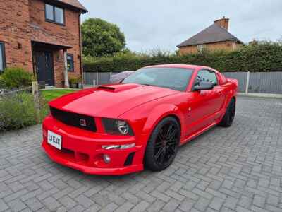 Ford Mustang Factory Roush 2007 4 6 supercharged v8 Red Left hand drive import
