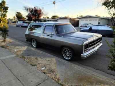 1985 Dodge Ramcharger 1985 DODGE RAMCHARG CUSTOM BUILT