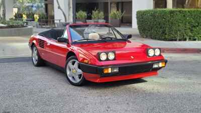 1985 Ferrari Mondial 1985 FERRARI MONDIAL CABRIOLET 51K MILES