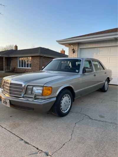 1986 Mercedes-Benz S-Class 1986 MERCEDES-BENZ 420SEL 101K ORIGINAL MILES