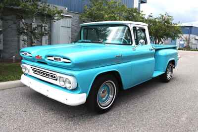 1961 Chevrolet C-10 Apache Sidestep | Air Conditioning | Restored | 80+ HD Pics