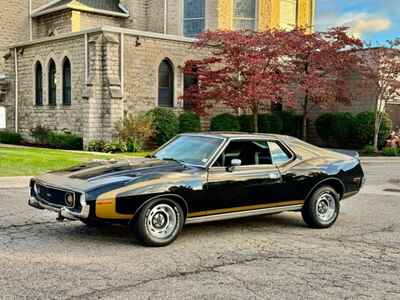 1972 AMC Javelin AMX 1 Of 12 Produced In Black - No Reserve!!