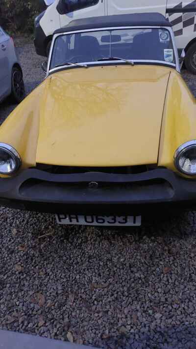 MG MIDGET    1500CC 1979  CLASSIC CAR  MOT AND TAX EXEMPT  ULEZ FREE CAN DELIVER