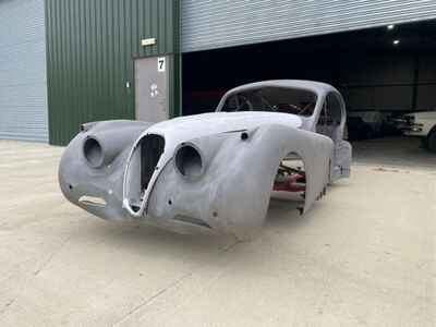 jaguar xk120 body and associated parts