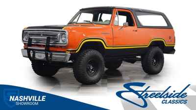 1975 Dodge Ramcharger 4X4