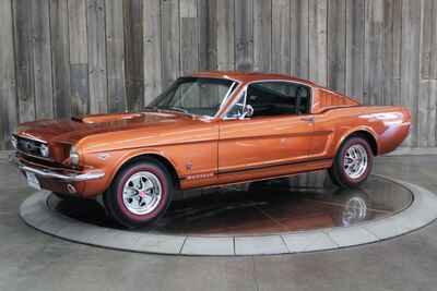 1966 Ford Mustang A Code Rare Emberglow Paint Restored with AC