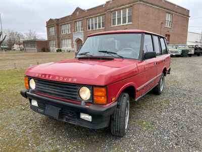 1988 Land Rover Range Rover 1988 LAND ROVER RANGE ROVER CLASSIC