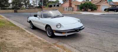 1989 Alfa Romeo Spider 1989 ALFA ROMEO SPIDER GRADUATE