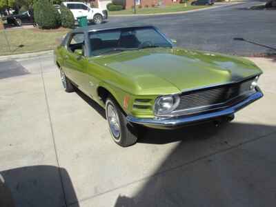 1970 Ford Mustang One-Owner Vehicle Factory Air Conditioning Rust-Free