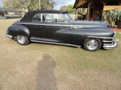 1948 Chrysler convertible Period-Correct Details