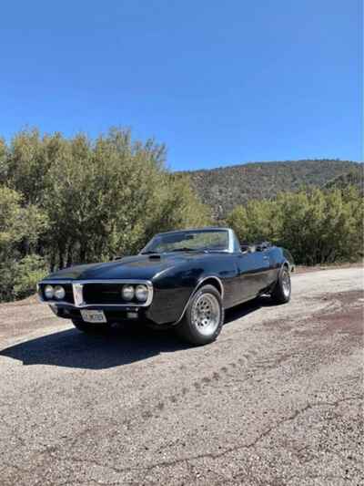 1967 Pontiac Firebird Convertible 350 Turbo automatic trans 400 V8 engine