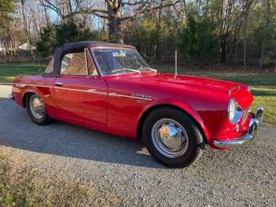 1968 Datsun 1600 Roadster 52K O / M Same owners since 69 Frame-off Resto