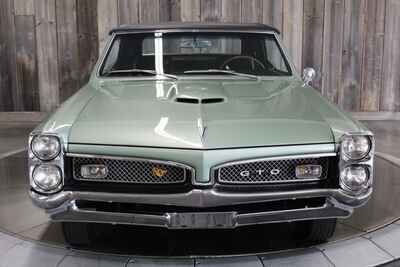 1967 Pontiac GTO #s Matching 360 HO 4spd Conv. Restored