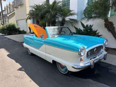 1958 AMC Metropolitan-Nash convertible Metropolitan-Nash Convertible, Rust-Free