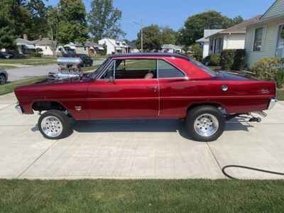 1966 Chevrolet Nova high-performance pro street build, 9, 636 MILES, Rust-Free