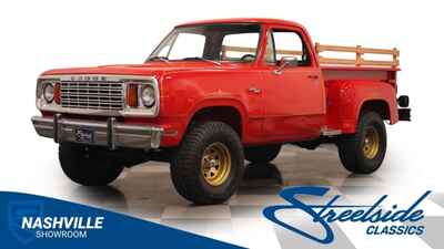 1978 Dodge W100 Warlock 4X4