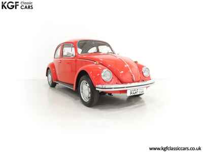 An Amazing Unrestored Volkswagen Beetle 1300 with Only 55, 882 Miles from New.