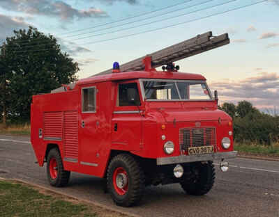 land rover 2b forward control HCB Angus Firefly Fire Engine