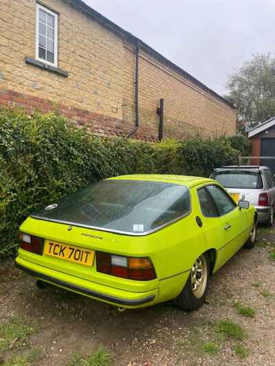 1979 Porsche 924 2 0 Tax & MOT exempt Usable Classic