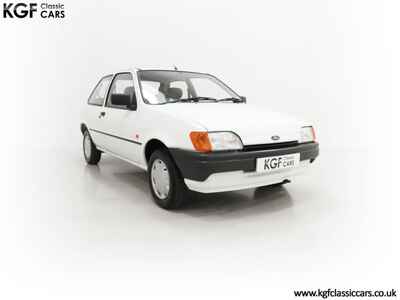 A Factory Fresh Ford Fiesta Mk3 1 1 with One Owner and 422 Miles from New!