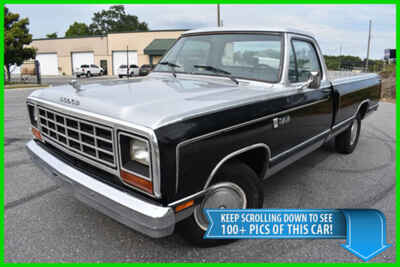 1984 Dodge Ram 1500 D100 REGULAR CAB PICKUP TRUCK - ONLY 183 MILES - BARN FIND