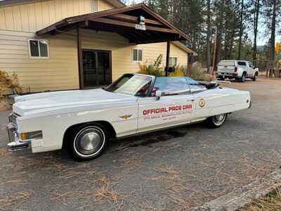 1973 Cadillac Eldorado LOW MILE PACE CAR TRIBUTE CONVERTIBE