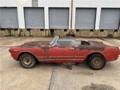 1961 Alfa Romeo 2000 spider