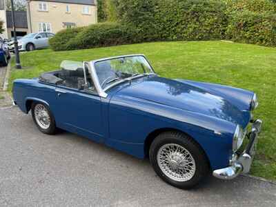 Austin Healey Sprite - wonderful 1275cc unleaded heritage shell Sprite!