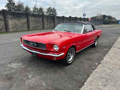 1966 Ford Mustang Convertible auto 289 V8