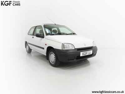 A Pristine Special Edition Renault Clio Mk1 1 2 Oasis with Just 5, 665 Miles.