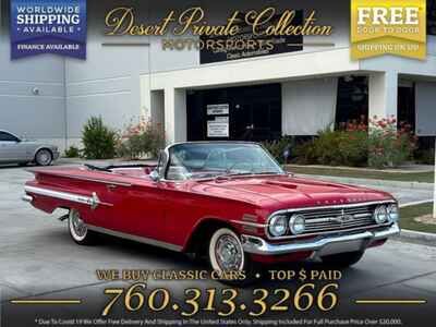 1960 Chevrolet Impala Convertible 348 tripower 4 SPEED