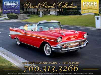 1957 Chevrolet Bel Air / 150 / 210 Convertible Fully Restored