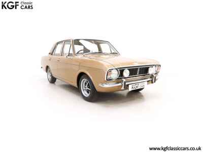 A lavish Ford Cortina Mk2 1600E Series 2 Executive impeccably restored.