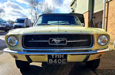 FORD MUSTANG 1967 289 4 7L V8 CONVERTIBLE