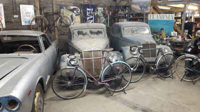 FOR SALE, A PAIR OF PREWAR BARN FIND LANCIA APRILIA BERLINAS.