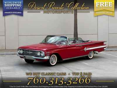 1960 Chevrolet Impala 4 Speed 348 tri power