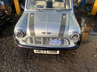 Supercharged classic Mini Cooper