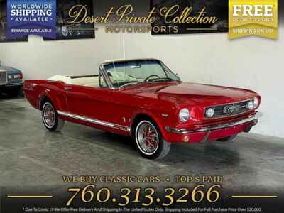 1965 Ford Mustang GT Convertible 289 V8 GT Convertible