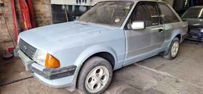 Ford Escort Xr3i 1983 Y plate 74000 miles restoration project