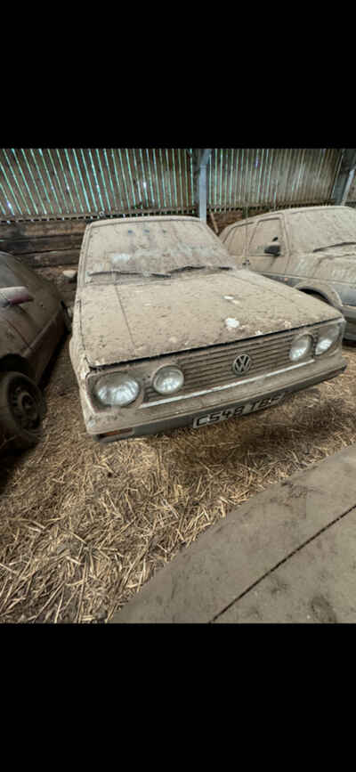 Barn find vw golf 1 3cl 1985