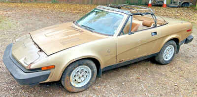 Triumph TR8 Convertible for restoration, LHD genuine factory car-all right bits!