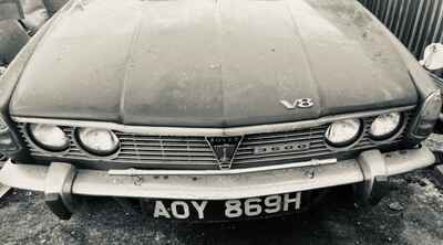 classic cars restoration project - Rover p6 3 5 v8