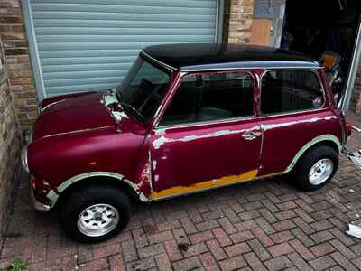 classic mini project - 1994 Rover Mini Mayfair