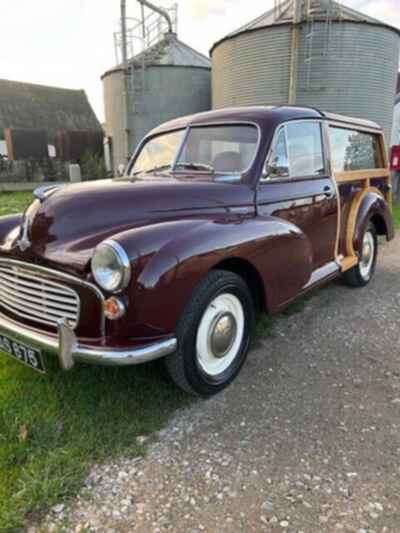 morris minor traveller split screen now 70 years old